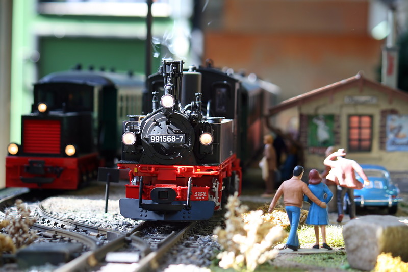 汽車の鉄道模型
